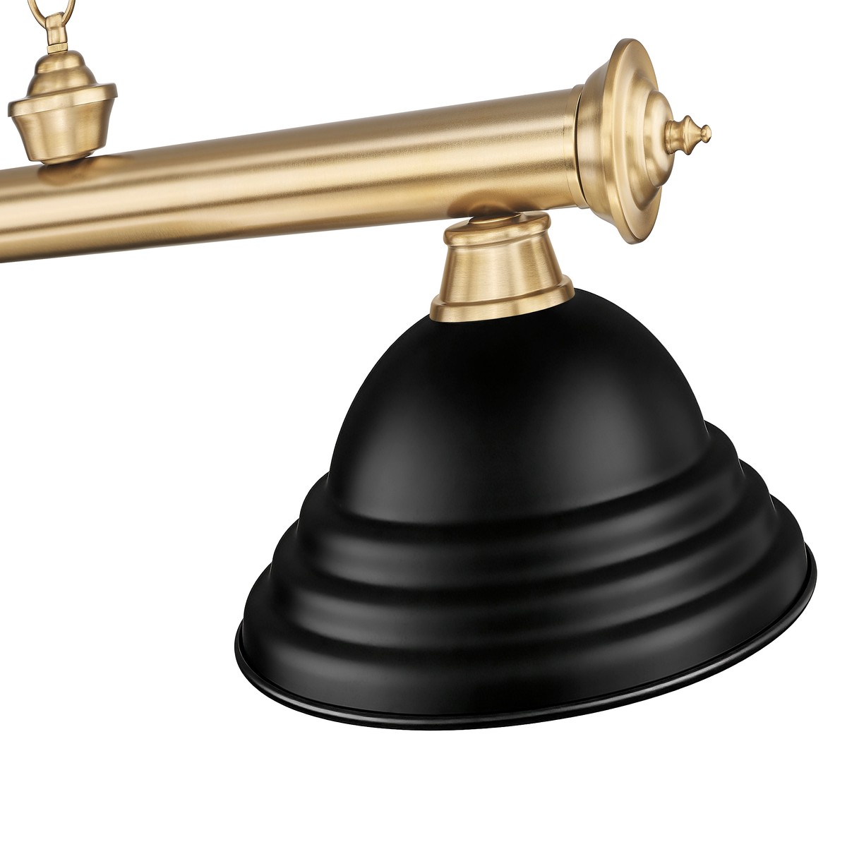 2306-4HBR-SMB – Cordon 4 Light 82″ Billiard – Heritage Brass