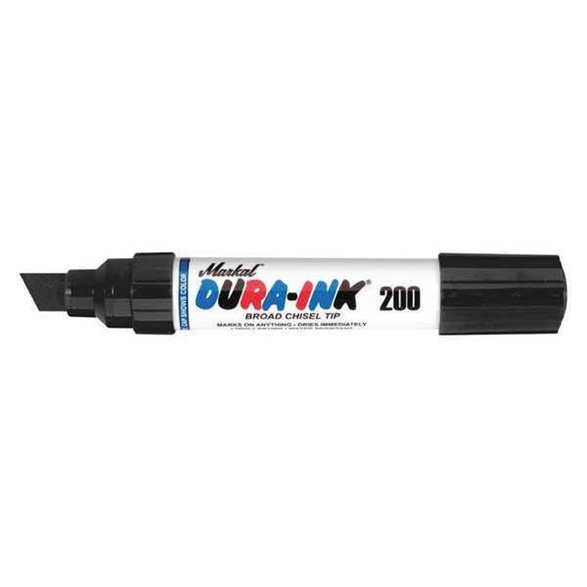 Permanent DURA-INK 200 Permanent Ink Marker, Extra Large Tip, Black Color Family, Ink