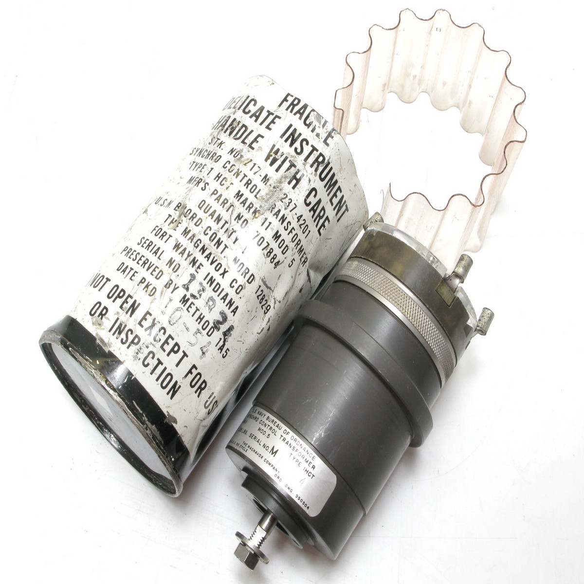 US Navy Bureau of Ordnance Synchro Control Transformer Type 1 HCT Mark 11 Mod 5