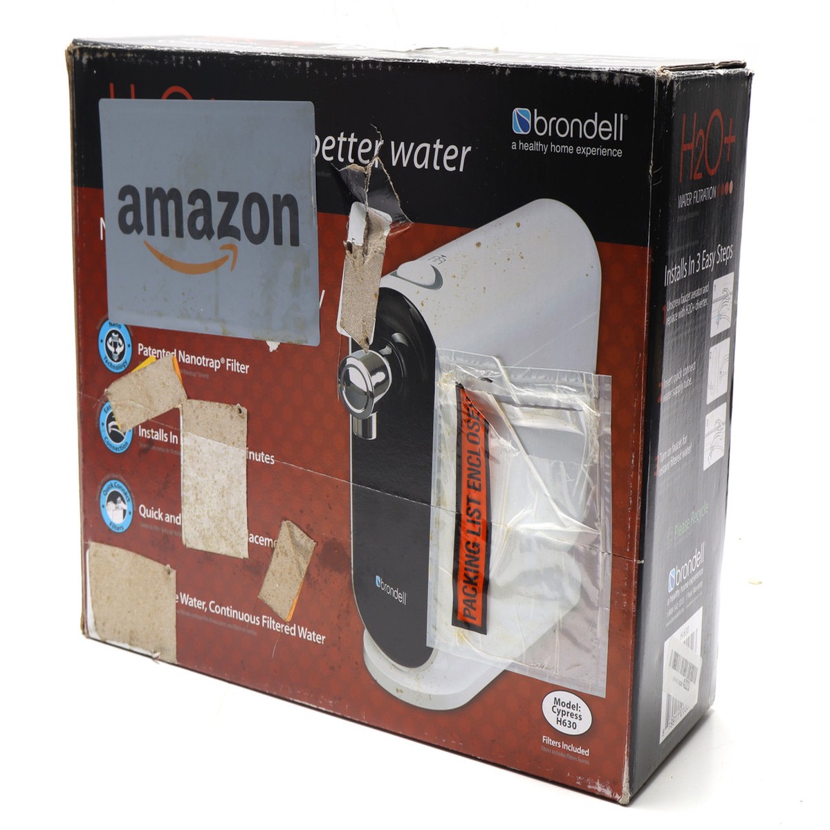 Brondell H630 Cypress Three-Stage Countertop Water Filtration System